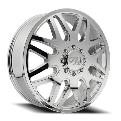 Dually Wheels Invader Dually 9115D CH 22x8.25 Chrome 8 On 200 Bolt Pattern 115 Offset Cali Offroad Wheels