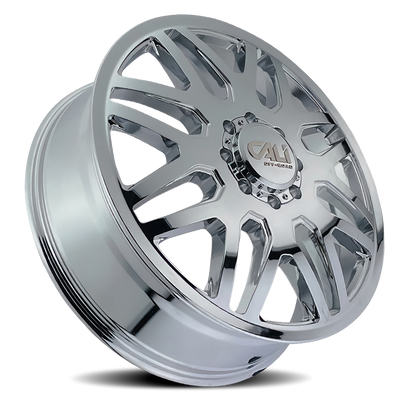 Dually Wheels Invader Dually 9115D CH 24x8.25 Chrome 8 On 200 Bolt Pattern 115 Offset Cali Offroad Wheels