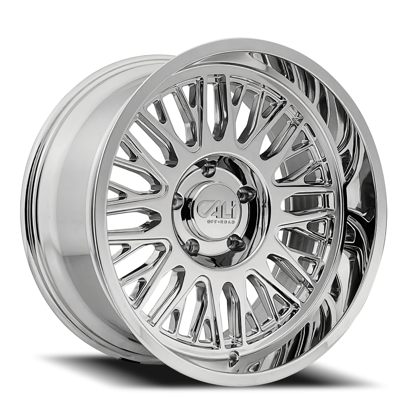 Cast Aluminum Wheels Vertex 9116 CH 20x10 Chrome 5 On 127 Bolt Pattern -25 Offset Cali Offroad Wheels