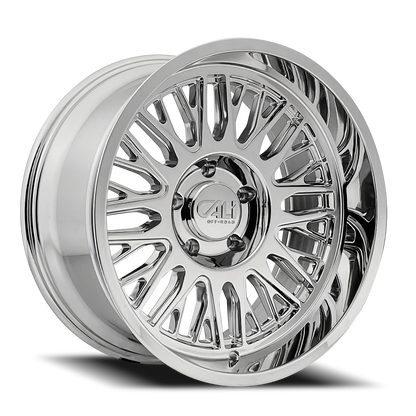 Cast Aluminum Wheels Vertex 9116 CH 20x10 Chrome 5 On 127 Bolt Pattern -25 Offset Cali Offroad Wheels