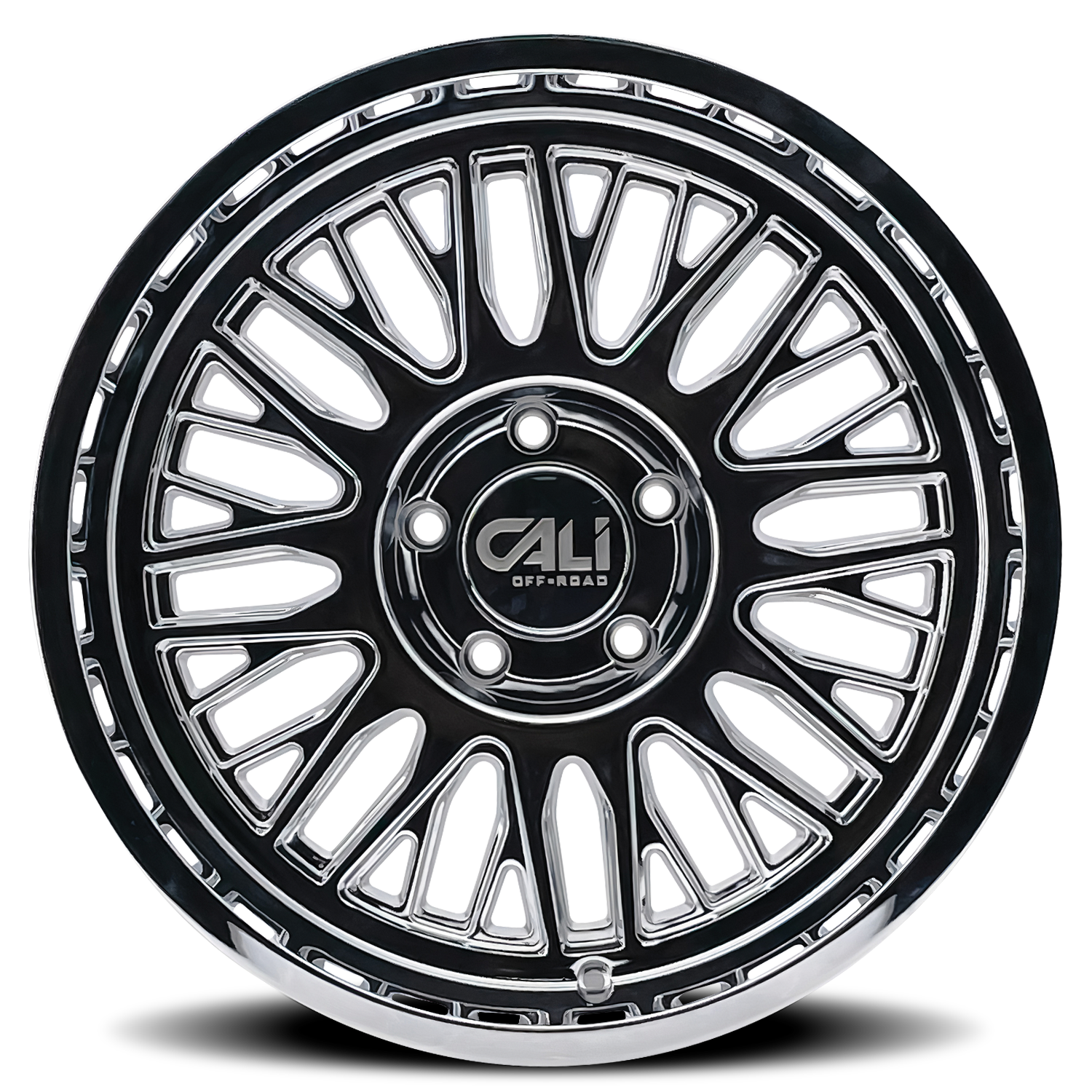 Cast Aluminum Wheels Vertex 9116 CH 20x10 Chrome 5 On 127 Bolt Pattern -25 Offset Cali Offroad Wheels