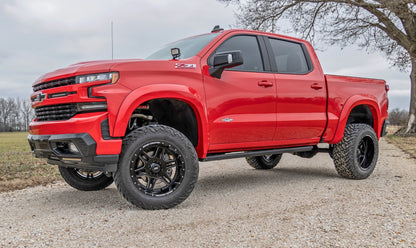 92 Series Wheel Machined One-Piece Gloss Black 22x12 8x170 -44mm Rough Country