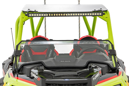 Half Windshield Scratch Resistant 19-21 Polaris RZR Turbo S Rough Country
