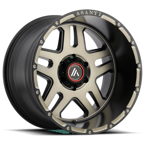 AB809 17X8.5 6X4.5 M-BLK MACH TCC 25MM