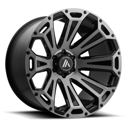 AB813 22X12 8X170 BLK-BRS -40MM