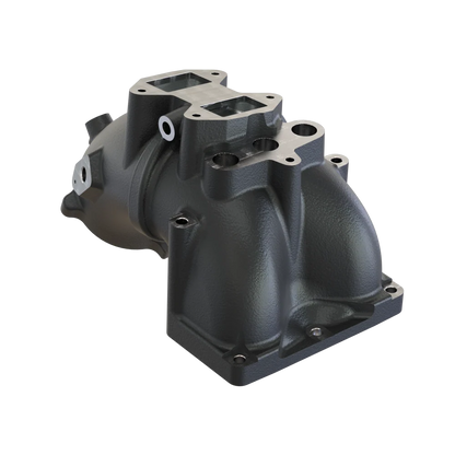 Intake Elbow, Matte black, Dodge Ram 2500/3500 6.7L Cummins Intake Elbow, EGR Compatible, 2007.5-18