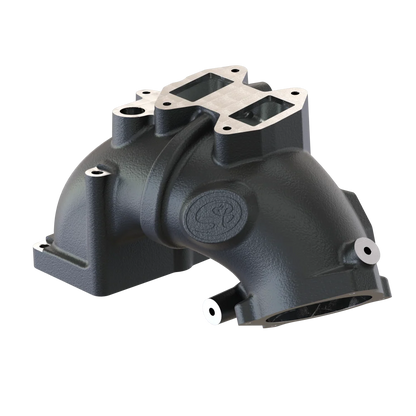 Intake Elbow, Matte black, Dodge Ram 2500/3500 6.7L Cummins Intake Elbow, EGR Compatible, 2019-24