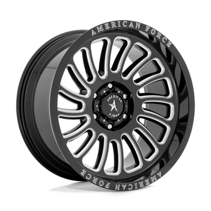 AC004 22X10 6X5.5 G-BLK-MILL -18MM