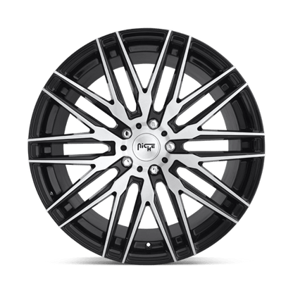 M165 20X9 5X4.5 GL-BLK-BRSHD 35MM