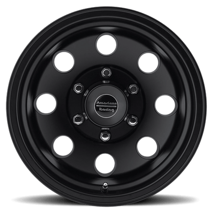 AR172 16X8 8X6.5 S-BLK -6MM