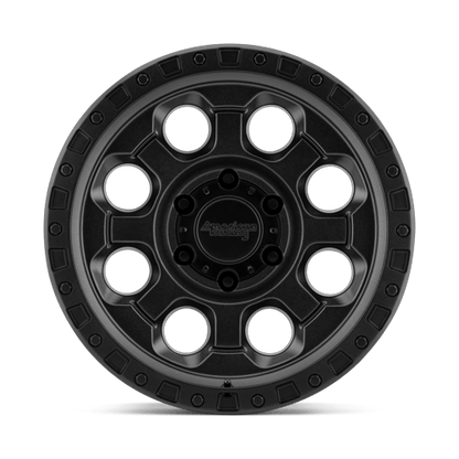 AR201 16X8 5X4.5 CI-BLK 00MM