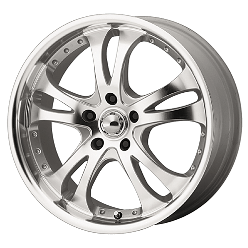 AR383 17X7.5 5X115 SLV MACH 45MM