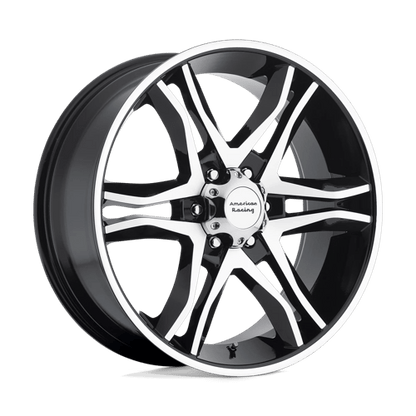 AR893 MAINLINE 17X8 5X5 G-BLK/MCH 0MM