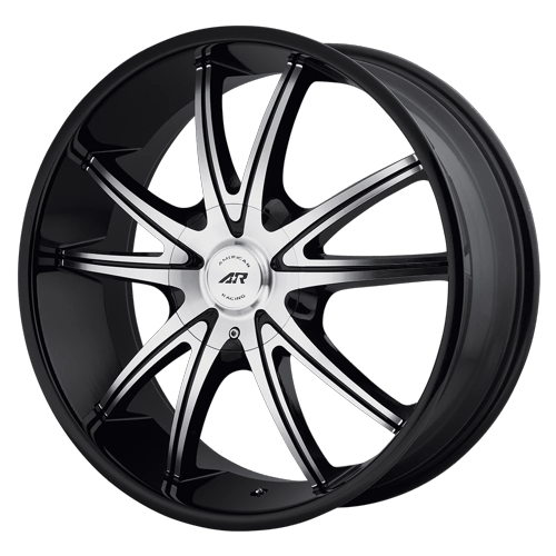 AR897 22X9 5X4.5/120 G-BLK MACH 38MM