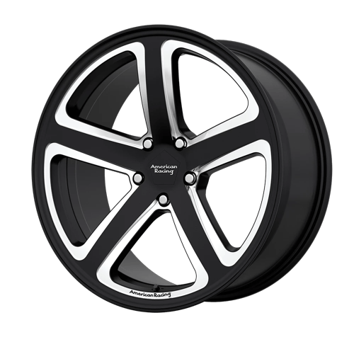 AR922 20X9 5X115 S-BLK MILL 25MM
