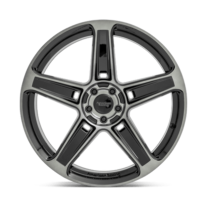 AR936 22X10.5 5X115 G-BLK-GRY 25MM