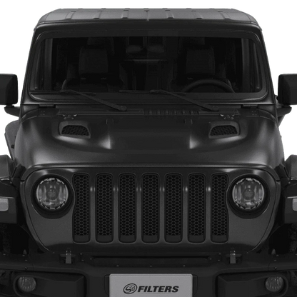 Air Hood Scoops For Jeep Wrangler Rubicon / Gladiator (Scoops ONLY)
