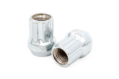 9/16x18 Wheel Installation Kit w/Lug Nuts and Socket Key Chrome Open End Rough Country