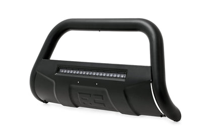 Ford 04-23 F-150 Bull Bar w/LED Light Bar Black Rough Country