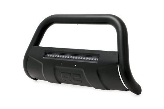 Ford 04-23 F-150 Bull Bar w/LED Light Bar Black Rough Country