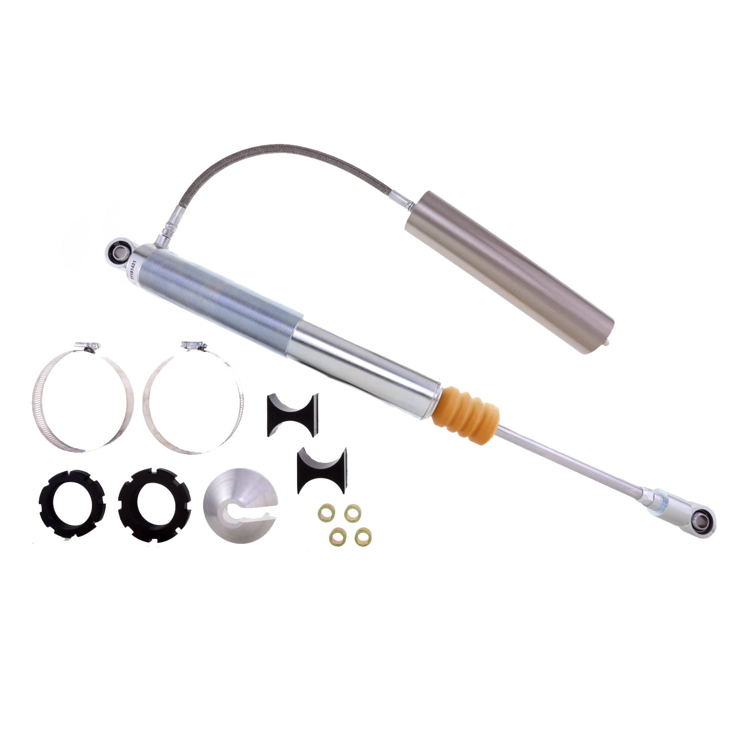 Suspension Shock Absorber 10 Inch Travel CL W/Reservoir 255/100 Monotube M 7100 (Coilover) Bilstein