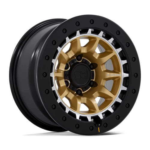 TUSK 17X8.5 6X5.5 106 +0 M-GOLD-MCH