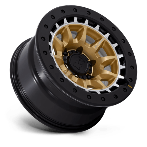 TUSK 17X8.5 5X5.5 78 -10 M-GOLD-MCH