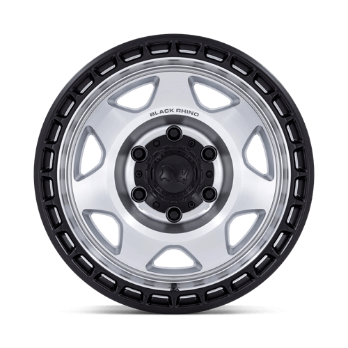 VOYAGER 17X8.5 6X5.5 106 +0 SLV-MCH-BLK