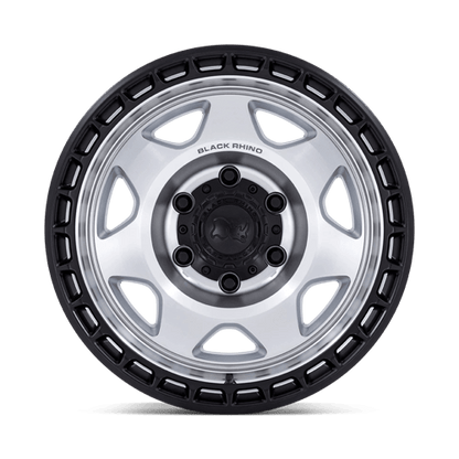 VOYAGER 17X8.5 6X5.5 106 +0 SLV-MCH-BLK