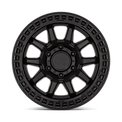 BR CALICO 17X8.5 6X5.5 106 M-BLK +0