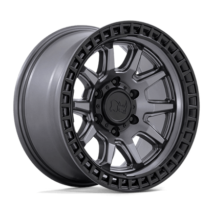 BR CALICO 17X8.5 6X5.5 106 MGMTL BLK -10