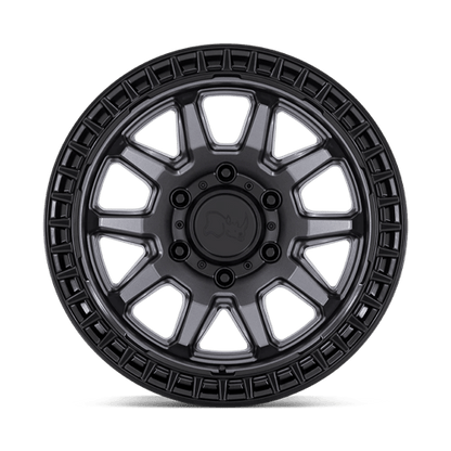 BR CALICO 17X8.5 6X5.5 106 MGMTL BLK -10