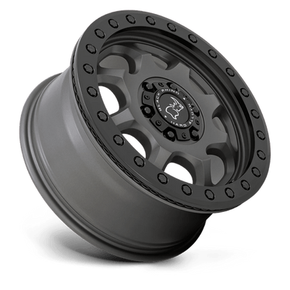 BR VENTURE 17X8 6X130 M-GNMTL BLK 38MM