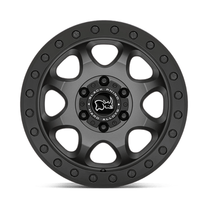 BR VENTURE 17X8 6X130 M-GNMTL BLK 38MM