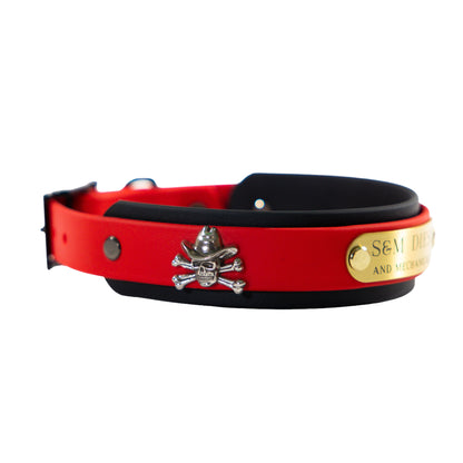 S&M Diesel Biothane Dog Collar- 19 color options avail