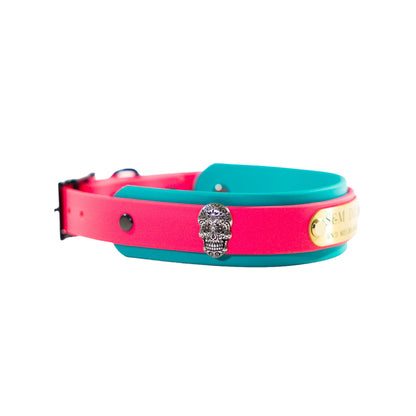 S&M Diesel Biothane Dog Collar- 19 color options avail