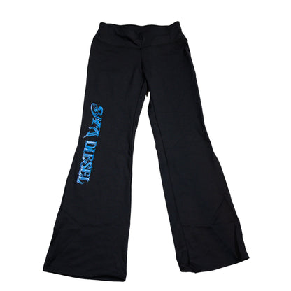 S&M Diesel Black Yoga Pant with logo- 5 color options avail