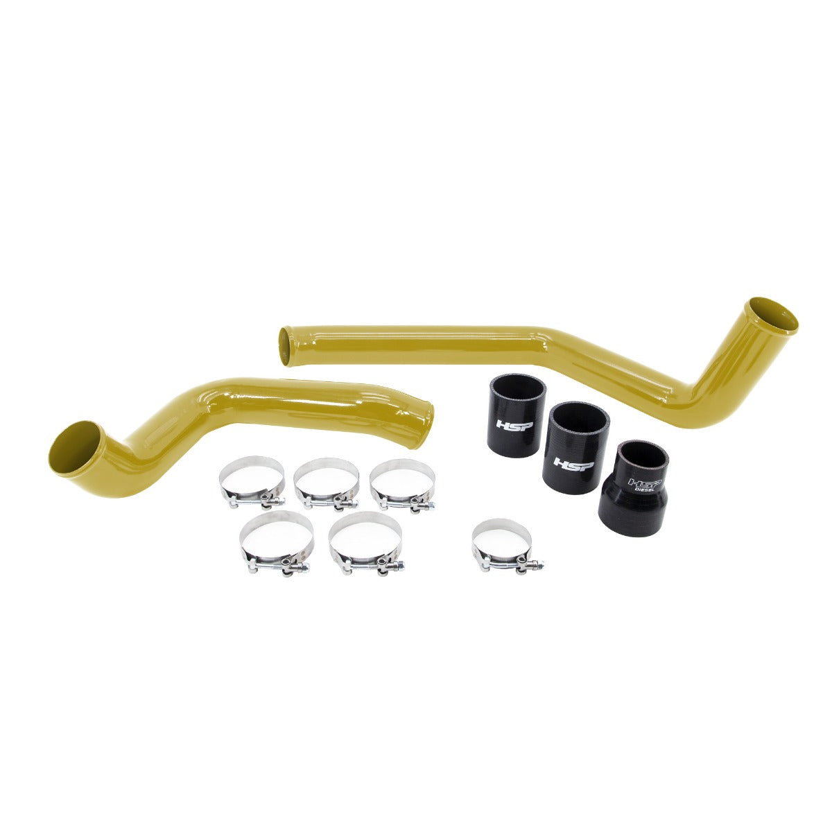 HSP Intercooler Bundle Kit For 2004.5-2005 Silverado/Sierra 2500/3500 Kingsport Grey
