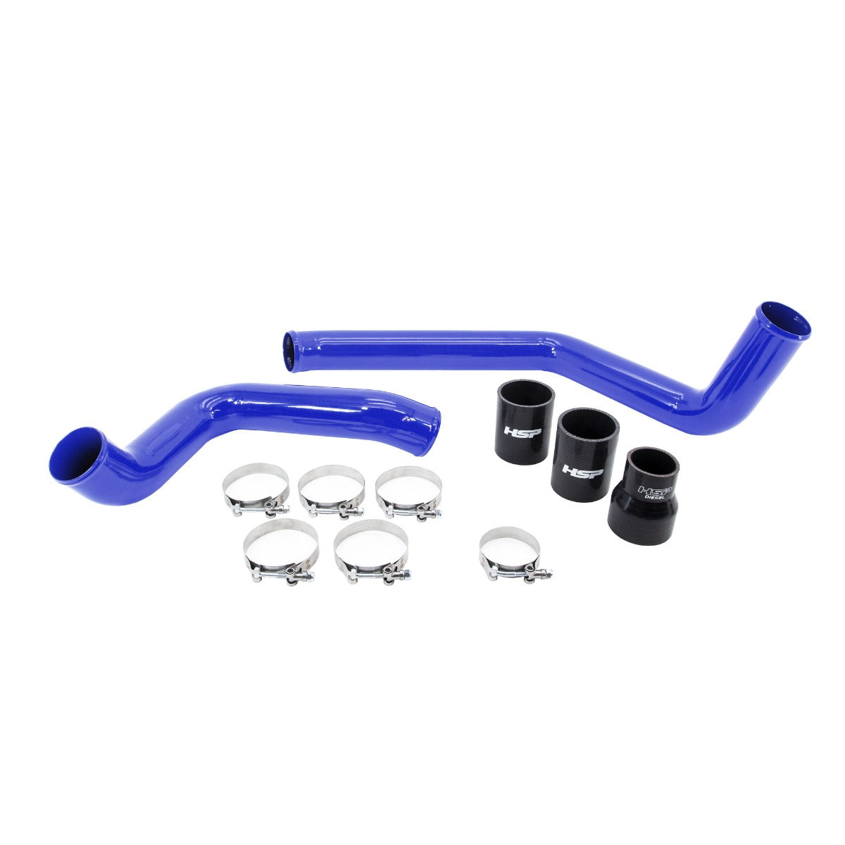 HSP Intercooler Bundle Kit For 2004.5-2005 Silverado/Sierra 2500/3500 Kingsport Grey