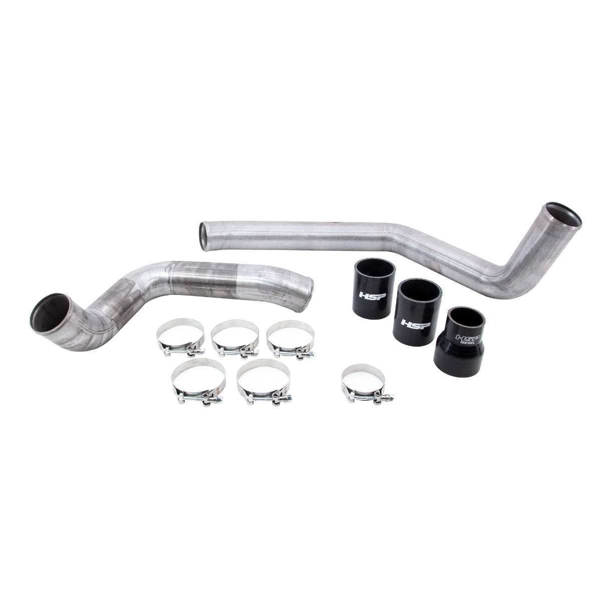 HSP Intercooler Bundle Kit For 2004.5-2005 Silverado/Sierra 2500/3500-M&M Orange