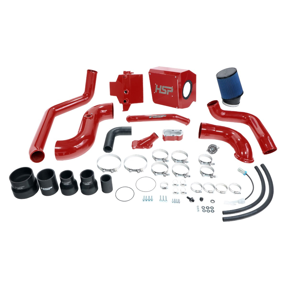 HSP Deluxe No Bridge/ With Cold Side Bundle Kit For 2004.5-2005 Silverado/Sierra 2500/3500-Polar White