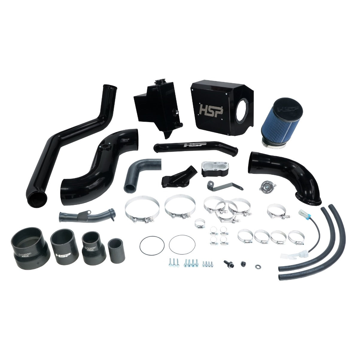 HSP Deluxe No Bridge/Cold Side Bundle Kit For 2006-2007 Silverado/Sierra 2500/3500-M&M Orange