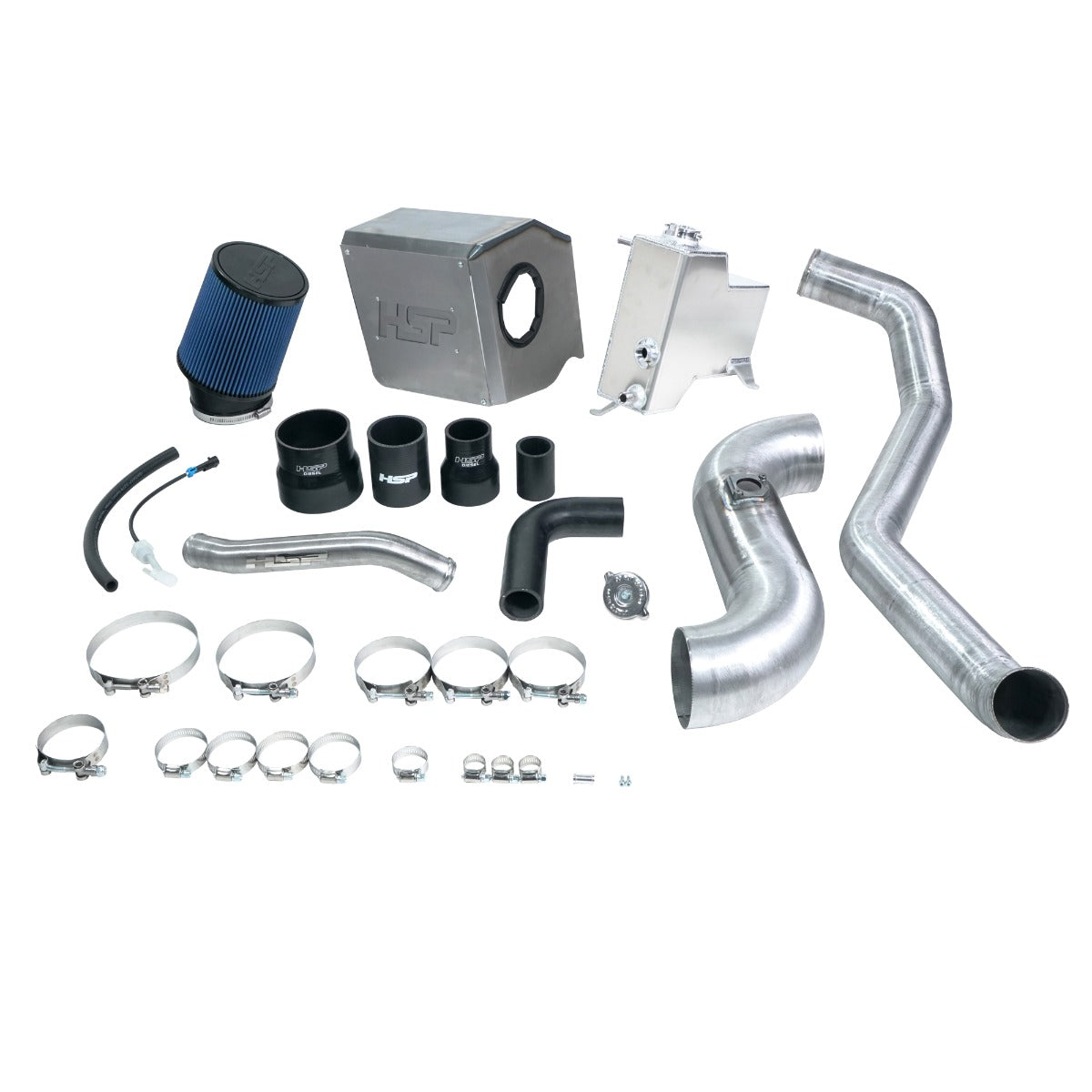 HSP Deluxe No Bridge/Cold Side Bundle Kit For 2011-2012 Silverado/Sierra 2500/3500-M&M Orange