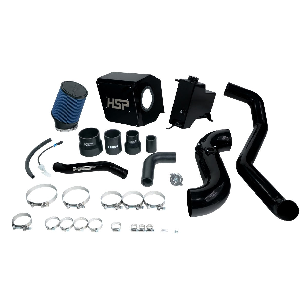 HSP Deluxe No Bridge/Cold Side Bundle Kit For 2013-2014 Silverado/Sierra 2500/3500-RAW