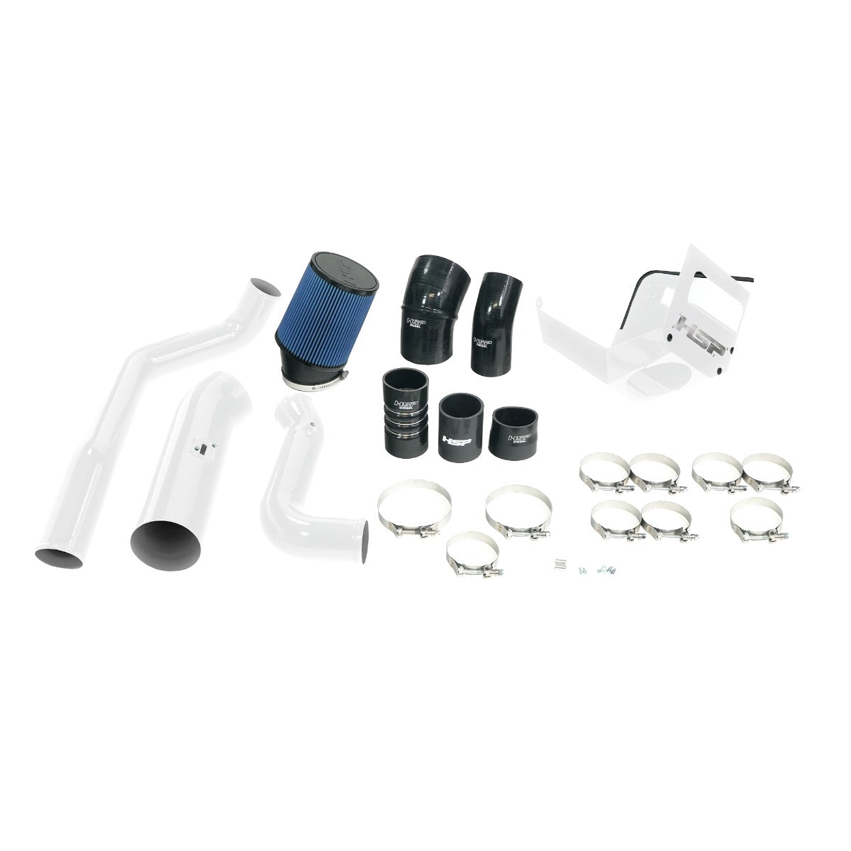 HSP Max Air Flow Bundle Kit For 2017-2019 Silverado/Sierra 2500/3500-Flag Red