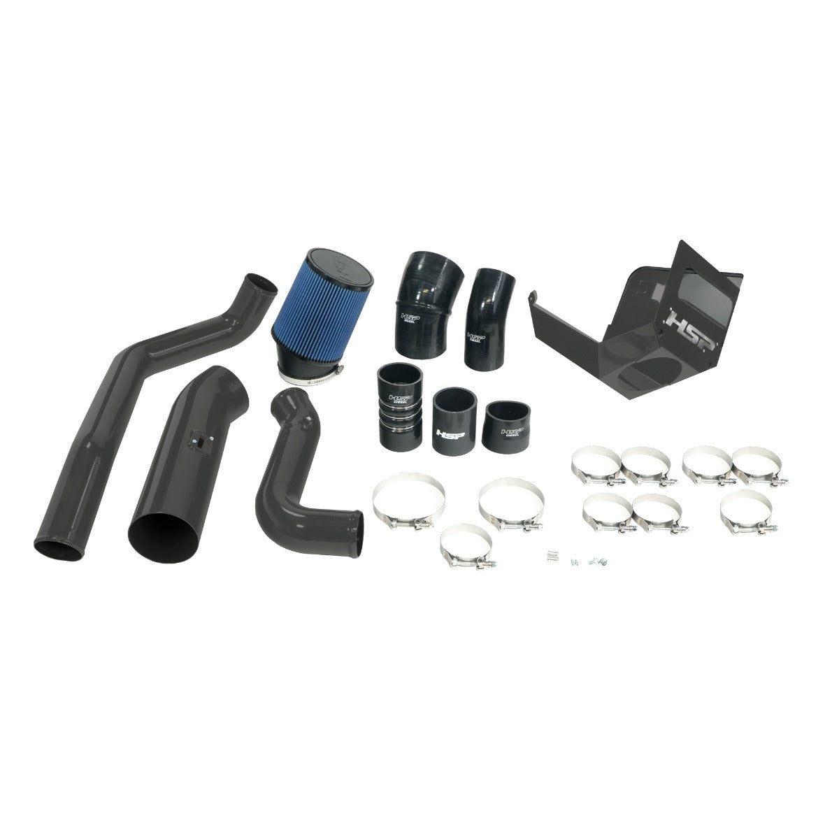 HSP Max Air Flow Bundle Kit For 2017-2019 Silverado/Sierra 2500/3500-Flag Red