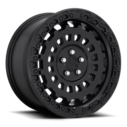 Aluminum Wheels 17X9 Zephyr Beadlock D101 5 On 127 Matte Black 71.8 Bore -38 Offset Fuel Off Road Wheels