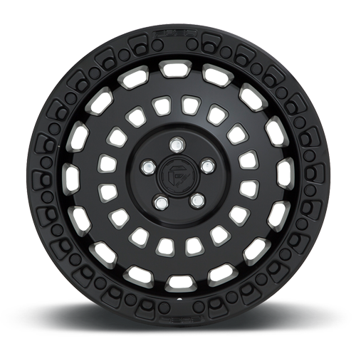 Aluminum Wheels 17X9 Zephyr Beadlock D101 5 On 127 Matte Black 71.8 Bore -38 Offset Fuel Off Road Wheels