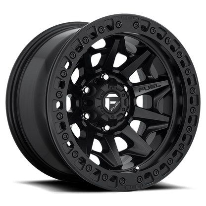 Aluminum Wheels 17X9 Covert Beadlock D114 5 On 127 Matte Black 71.5 Bore -15 Offset Multi Spoke Fuel Off Road Wheels