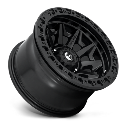 Aluminum Wheels 17X9 Covert Beadlock D114 6 On 139.7 Matte Black 106.1 Bore -15 Offset Multi Spoke Fuel Off Road Wheels